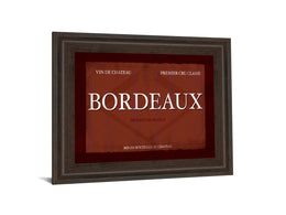 Bordeaux By Paola Viveiros 22X26 Framed Print
