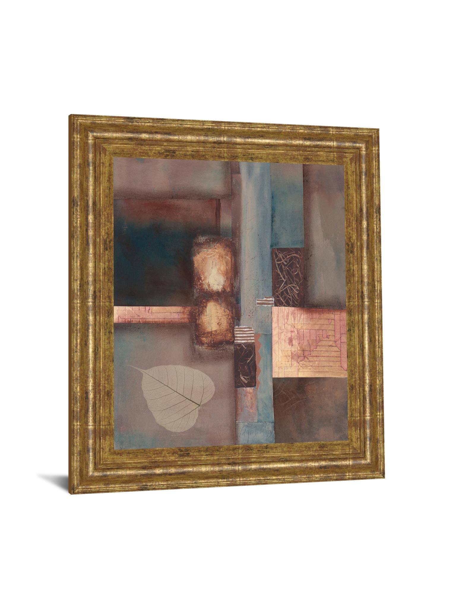 Fall I W/Leaf By Laurie Fields 22X26 Framed Print