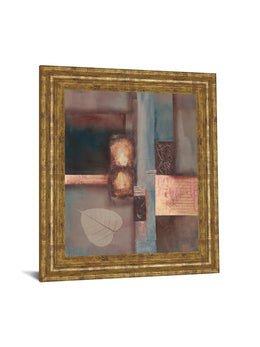 Fall I W/Leaf By Laurie Fields 22X26 Framed Print