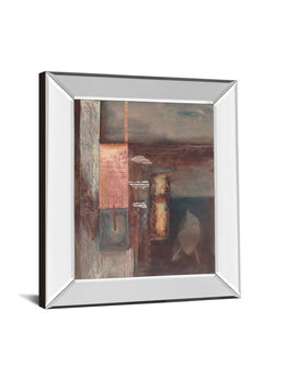 Mirrored Frame Fall Ii W/Leaf By Laurie Fields 22X26 Mirror Frame Print