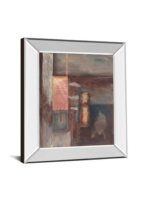 Mirrored Frame Fall Ii W/Leaf By Laurie Fields 22X26 Mirror Frame Print