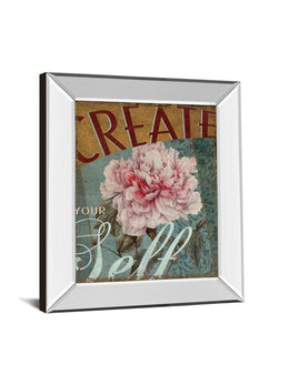 Mirrored Frame Create Yourself By Kelly Donovan 22X26 Mirror Frame Print