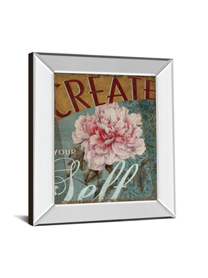 Mirrored Frame Create Yourself By Kelly Donovan 22X26 Mirror Frame Print