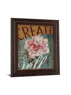 Create Yourself By Kelly Donovan 22X26 Framed Print