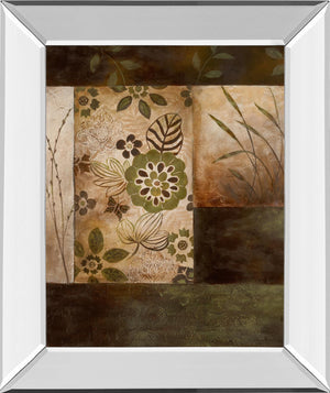 Mirrored Frame Evening Forest I By Nan 22X26 Mirror Frame Print