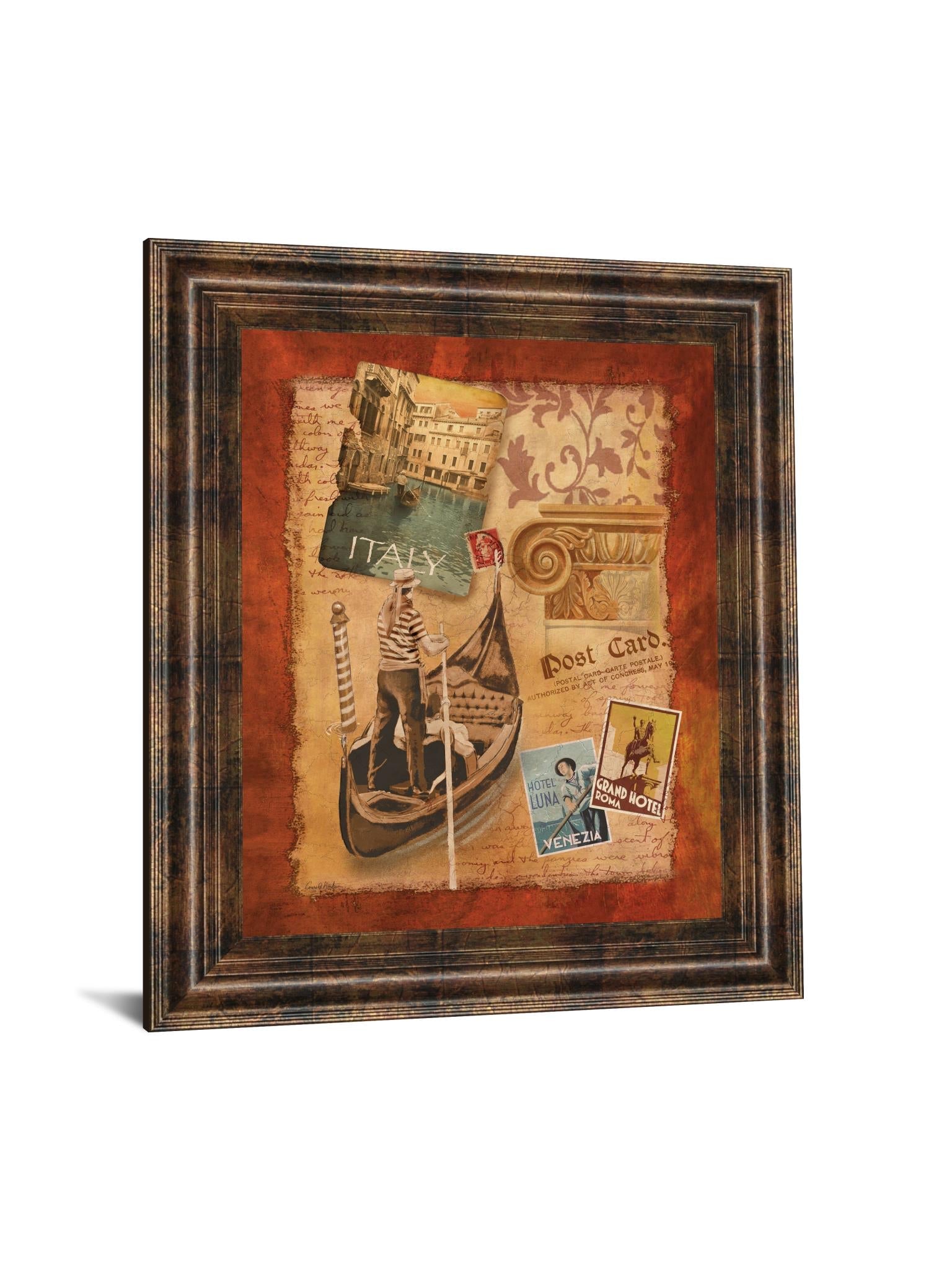 Memories Of Italy By Conrad Knutsen 22X26 Framed Print