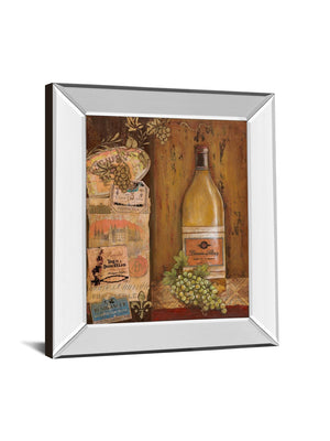 Mirrored Frame Vintage White By Tava Studio 22X26 Mirror Frame Print