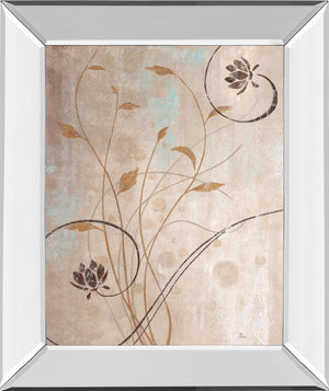 Mirrored Frame Spring Meadow I By Nan 22X26 Mirror Frame Print