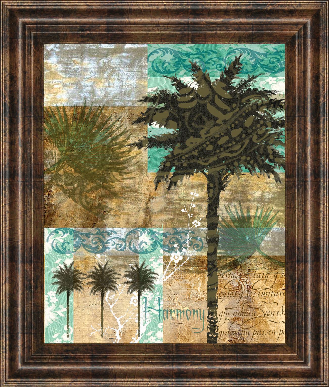 Palm Iii By Maeve Fitzsimons 22X26 Framed Print