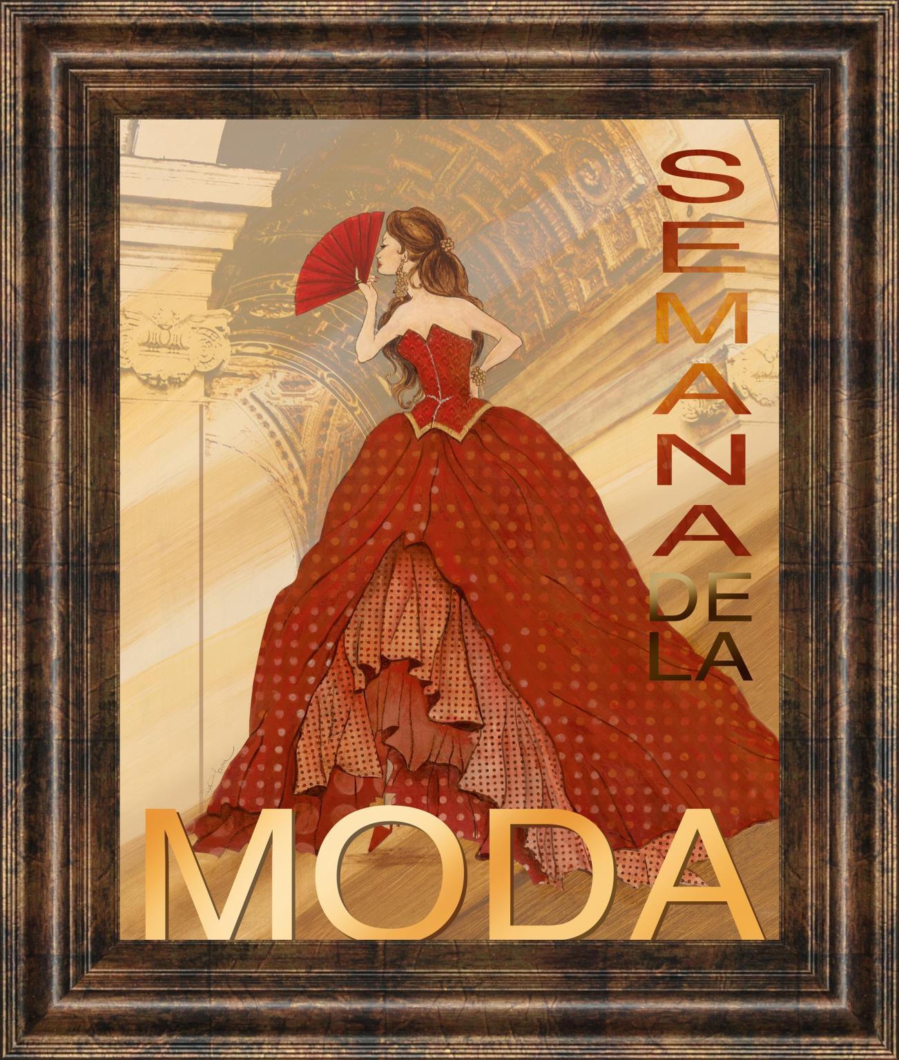 Semana De La Moda By Tava Studio 22X26 Framed Print