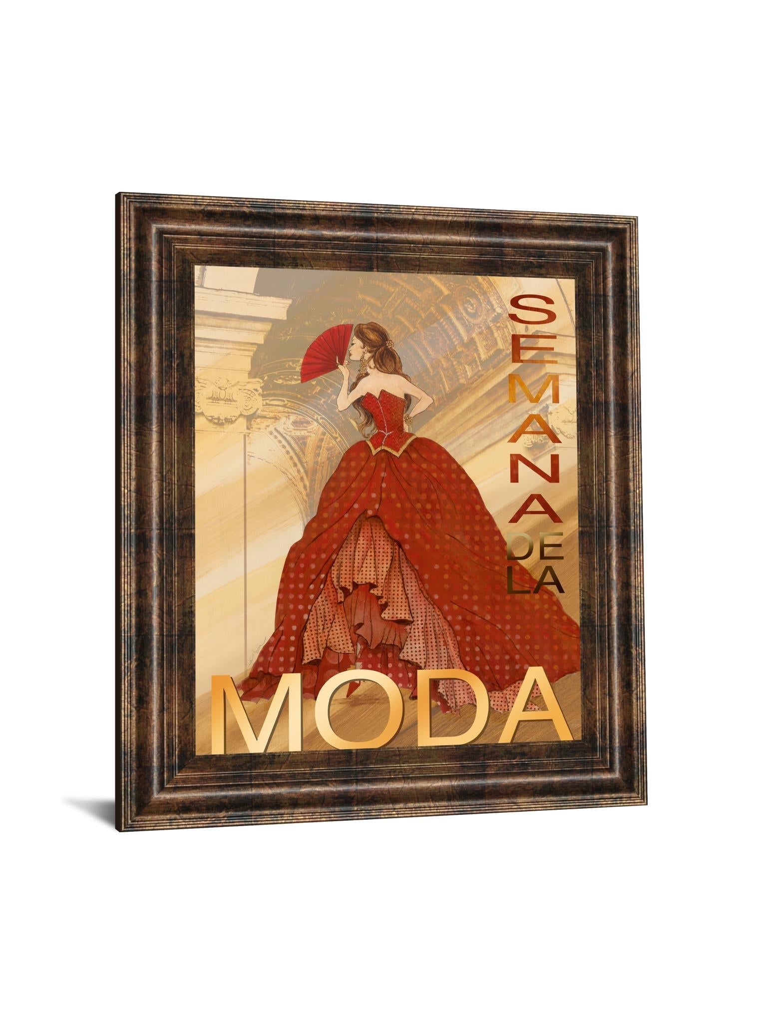 Semana De La Moda By Tava Studio 22X26 Framed Print