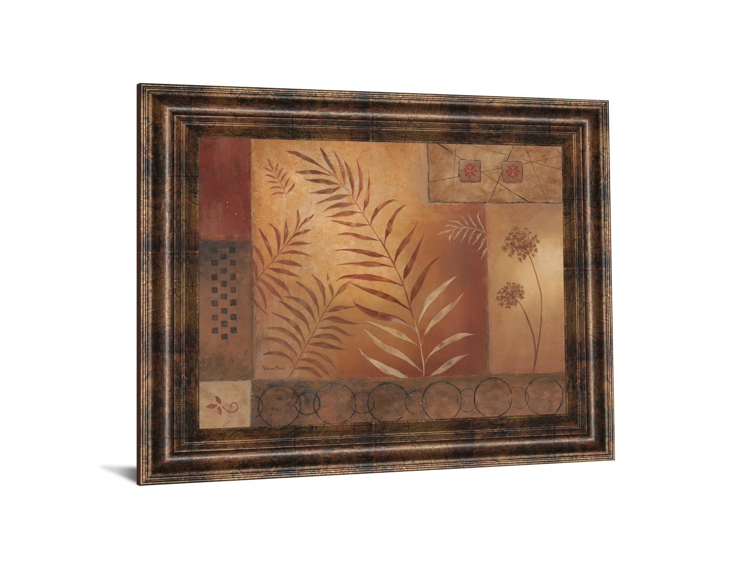 Modern Fern Ii By Vivian Flasch 22X26 Framed Print