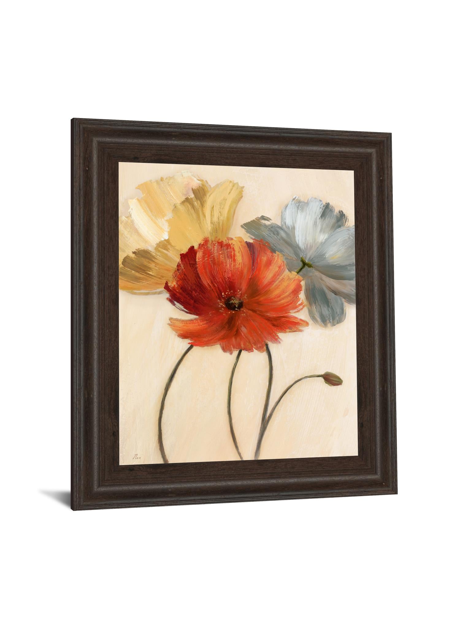 Poppy Palette I By Nan 22X26 Framed Print