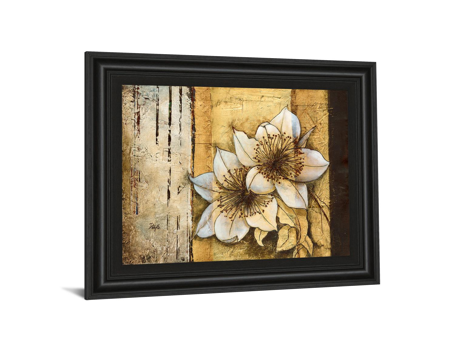Exotic On Gold I By Patty Q 22X26 Framed Print