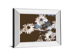 Mirrored Frame Chocolate Bloom Ii By A.Project 22X26 Mirror Frame Print