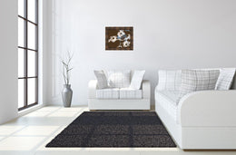 Chocolate Bloom Ii By A.Project 22X26 Framed Print