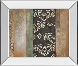 Mirrored Frame Maze Ii By Susan Osbourne 22X26 Mirror Frame Print
