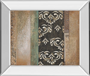 Mirrored Frame Maze Ii By Susan Osbourne 22X26 Mirror Frame Print