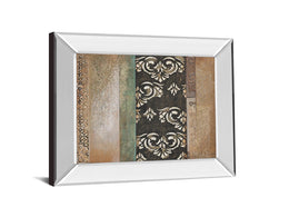 Mirrored Frame Maze Ii By Susan Osbourne 22X26 Mirror Frame Print