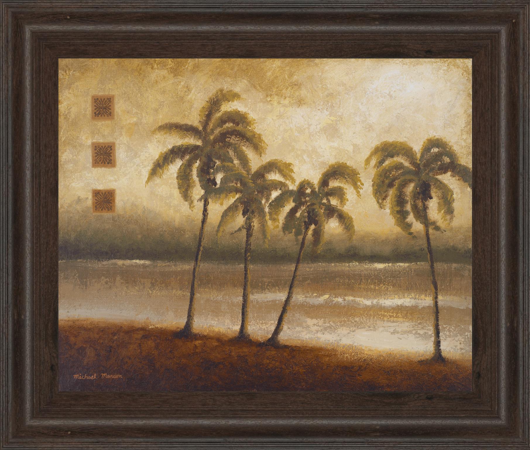 Tropical Escanadian Art Prints Inc.E I By Michael Marcon 22X26 Framed Print
