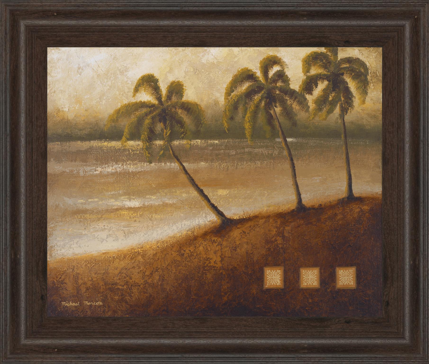 Tropical Escanadian Art Prints Inc.E Ii By Michael Marcon 22X26 Framed Print