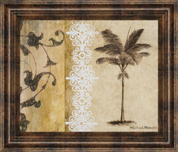 Decorative Palm I By Michael Marcon 22X26 Framed Print