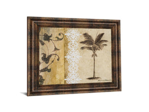 Decorative Palm I By Michael Marcon 22X26 Framed Print
