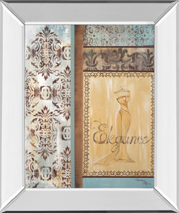 Mirrored Frame Elegance By Hamkimipour-Ritter 22X26 Mirror Frame Print