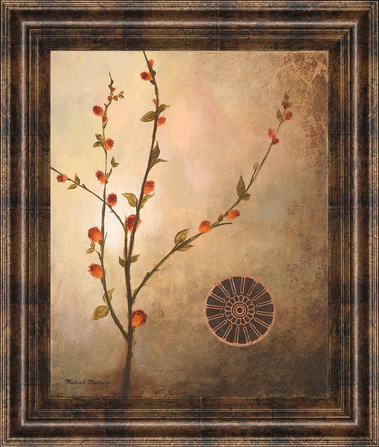 Fall Stem In The Warmth By Michael Marcon 22X26 Framed Print