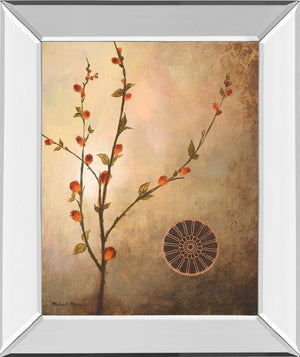 Mirrored Frame Fall Stem In The Warmth By Michael Marcon 22X26 Mirror Frame Print