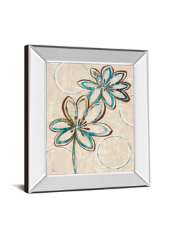 Mirrored Frame Tie Dye I By Nan 22X26 Mirror Frame Print