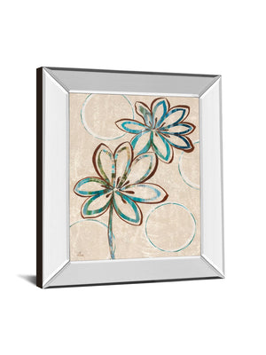 Mirrored Frame Tie Dye I By Nan 22X26 Mirror Frame Print