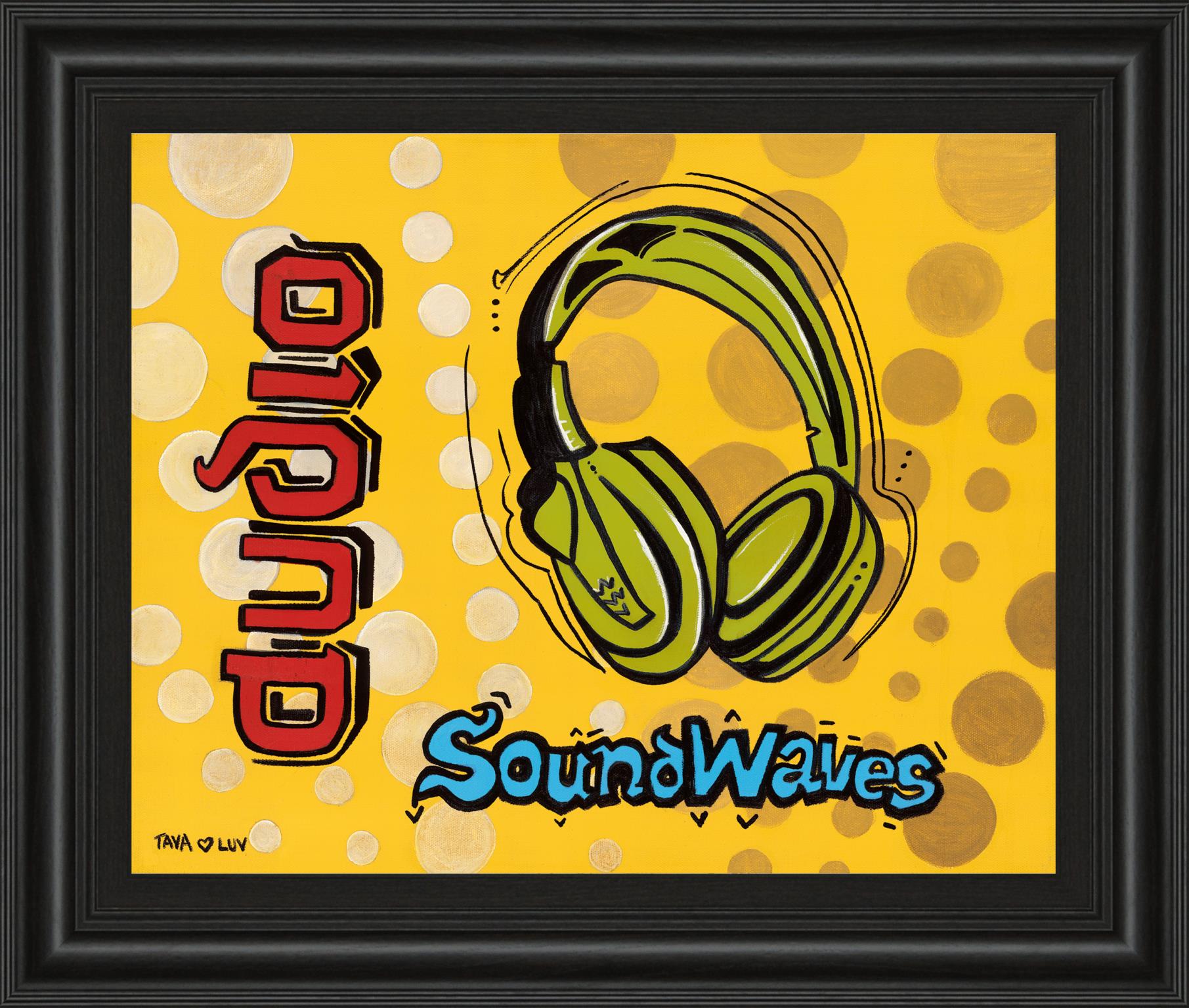Audio By Tava Luv 22X26 Framed Print