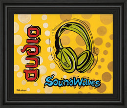 Audio By Tava Luv 22X26 Framed Print