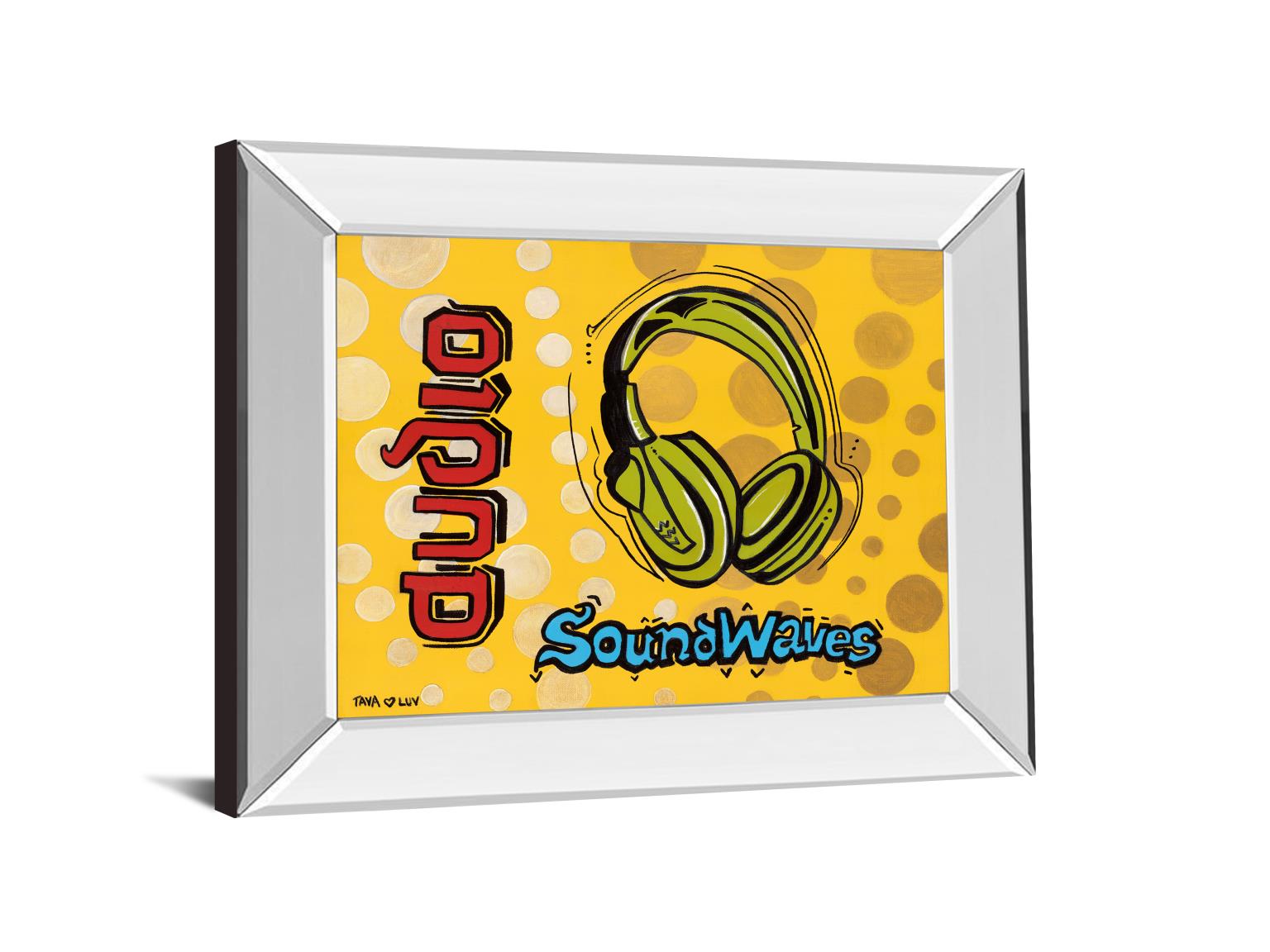 Mirrored Frame Audio By Tava Luv 22X26 Mirror Frame Print