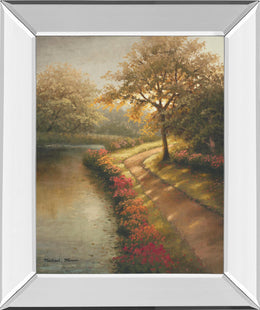 Mirrored Frame Morning Light I By Michael Marcon 22X26 Mirror Frame Print