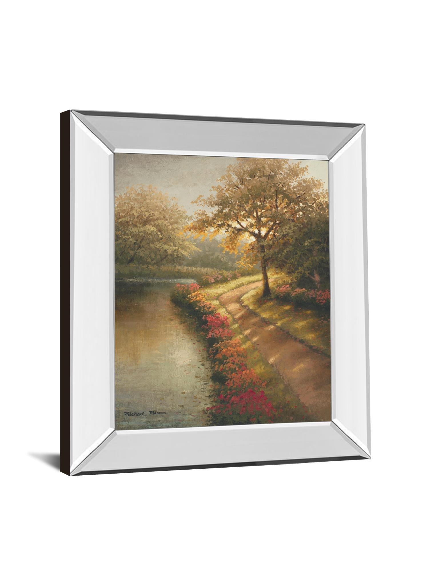 Mirrored Frame Morning Light I By Michael Marcon 22X26 Mirror Frame Print