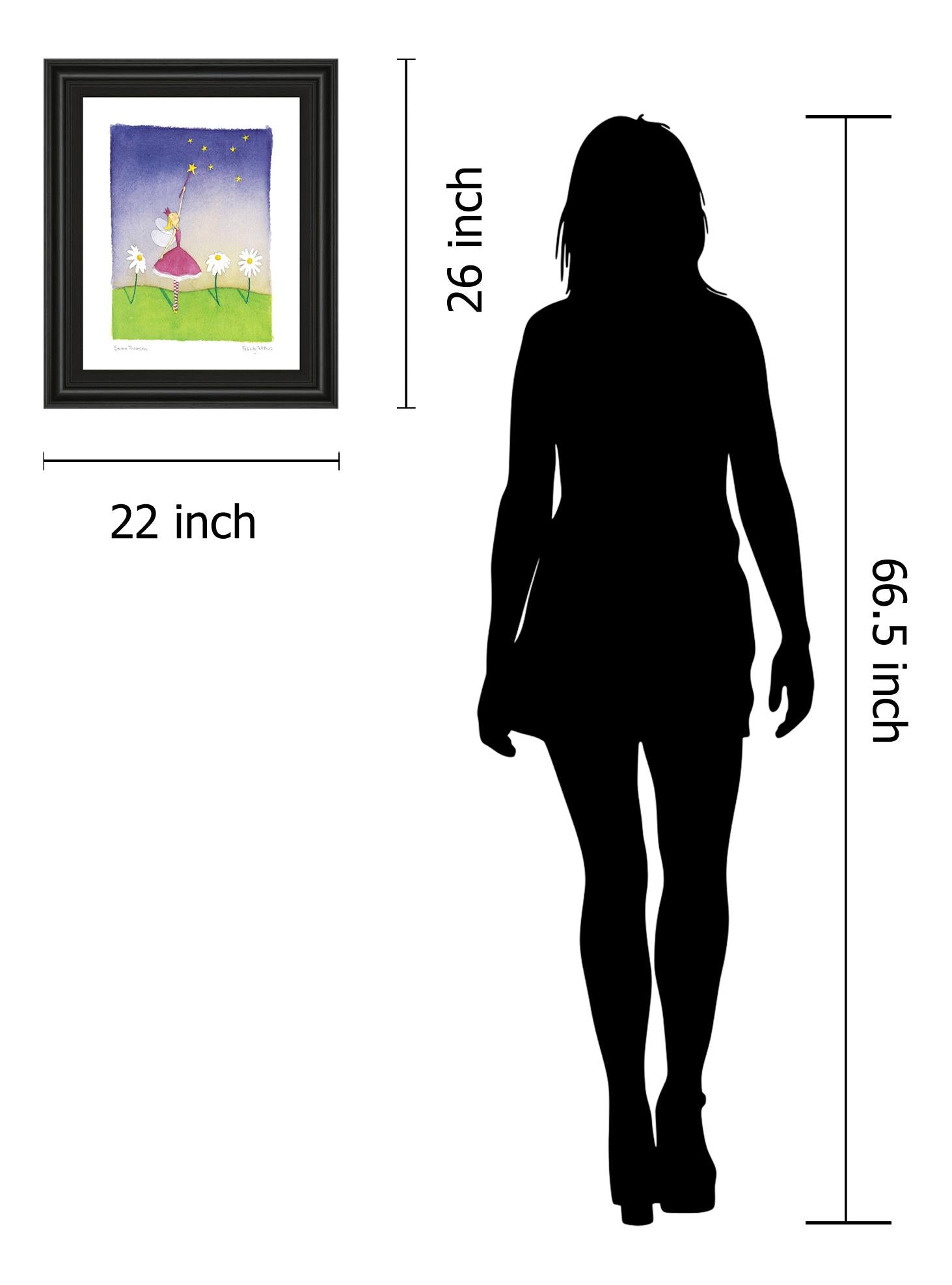 Felicity Wishes I By Emma Thomson 22X26 Framed Print
