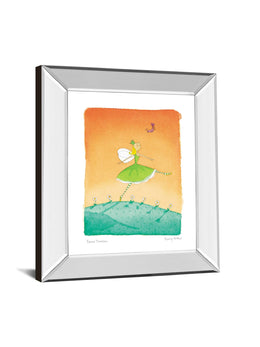 Mirrored Frame Felicity Wishes Iv By Emma Thomson 22X26 Mirror Frame Print