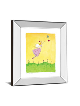 Mirrored Frame Felicity Wishes Ii By Emma Thomson 22X26 Mirror Frame Print