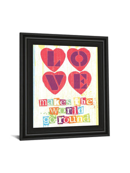 Must Be Love I By Tom Frazier 22X26 Framed Print