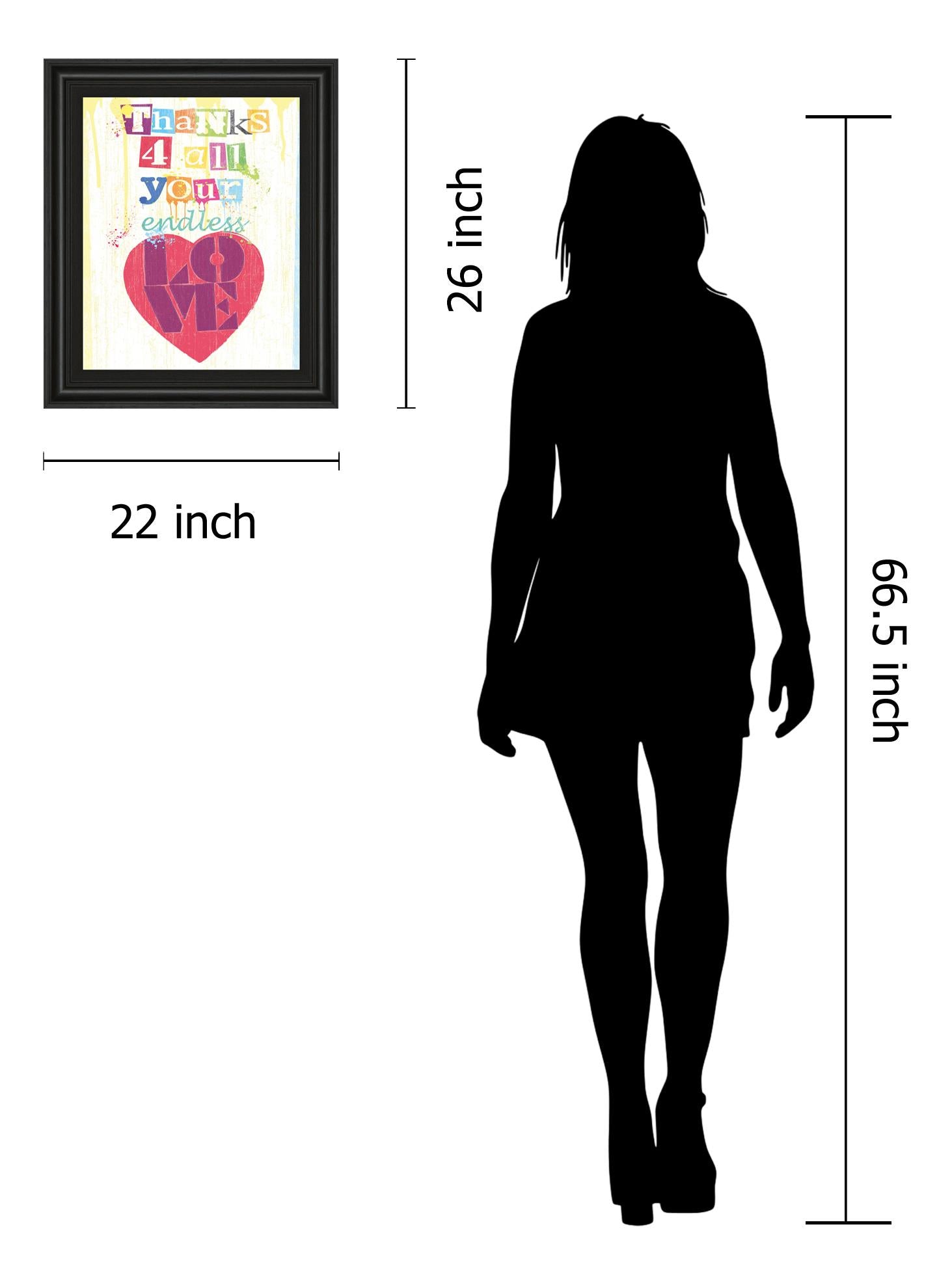 Must Be Love Ii By Tom Frazier 22X26 Framed Print