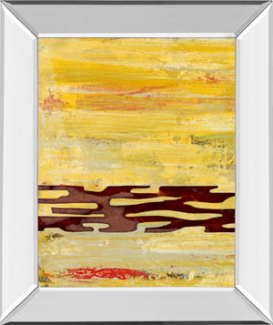 Mirrored Frame Tire Mark I By Natalie Avondet 22X26 Mirror Frame Print