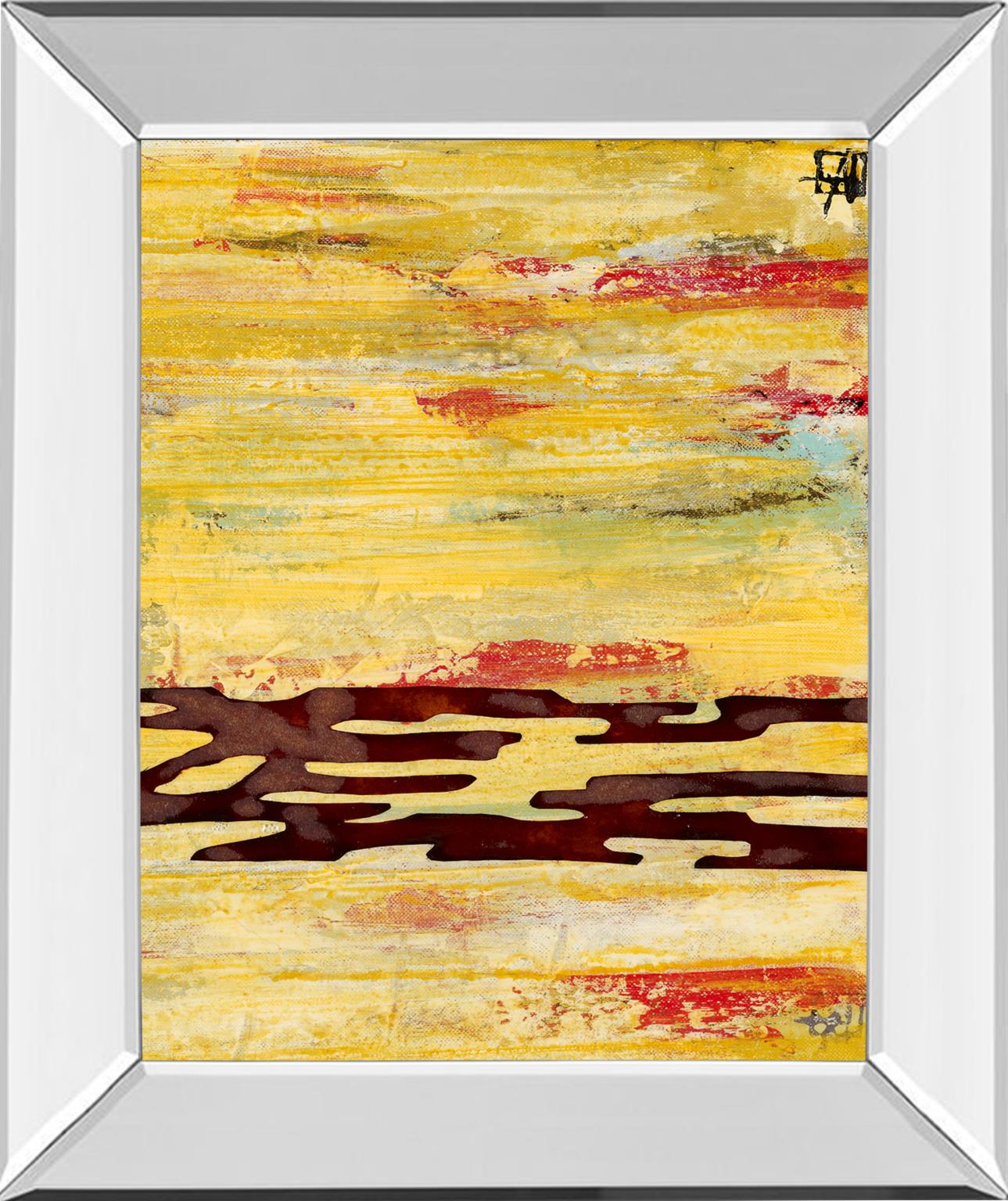 Mirrored Frame Tire Mark Ii By Natalie Avondet 22X26 Mirror Frame Print