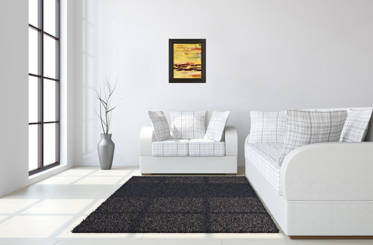 Tire Mark Ii By Natalie Avondet 22X26 Framed Print