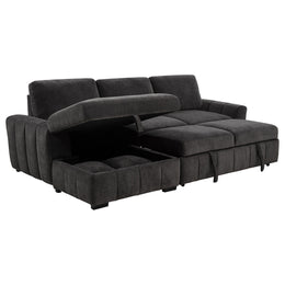 Pastrana Upholstered Sleeper Sectional Sofa RAF Chaise