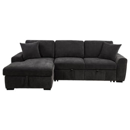 Pastrana Upholstered Sleeper Sectional Sofa RAF Chaise