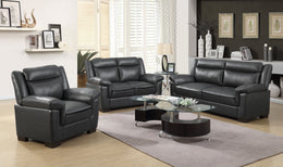 Arabella Upholstered Padded Arm Loveseat Grey