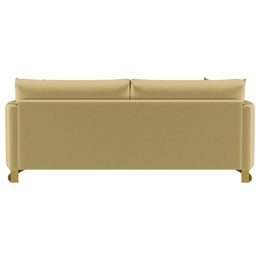 Corliss Upholstered Curved Track Arm Sofa Camel