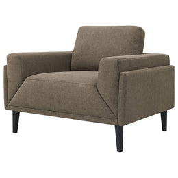 Rilynn Upholstered Track Arm Accent Chair Grey
